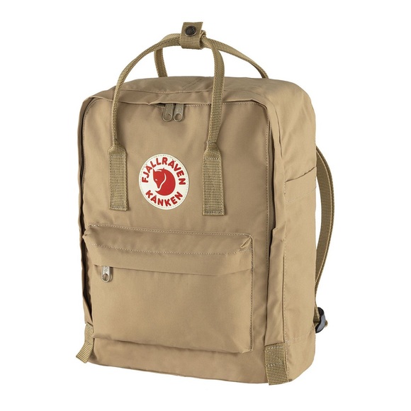 Fjallraven Handbags - Fjallraven Kanken Water Resistant Backpack in Clay